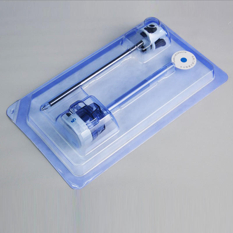 Disposable laparoscopic puncture apparatus 