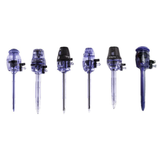 Disposable laparoscopic puncture apparatus 