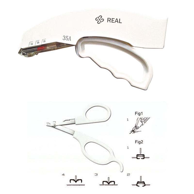 Disposable skin stapler